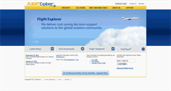 Desktop Screenshot of flightexplorer.com